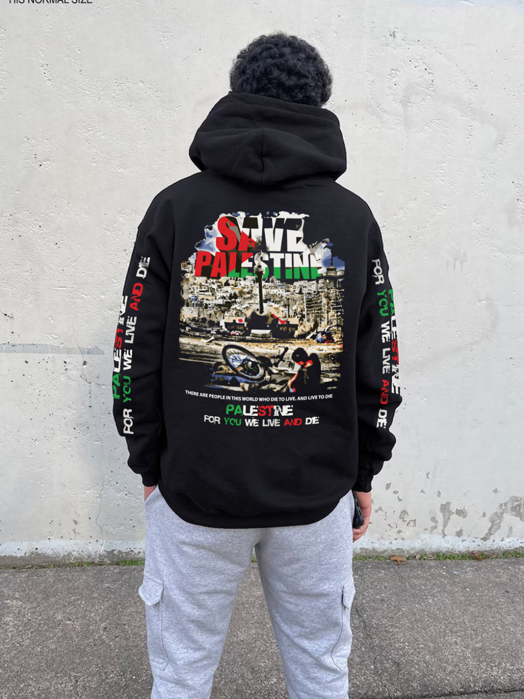 Jual HOODIE SAVE PALESTINA PALESTINE TERBARU MURAH HOODIES TEBAL SAVE