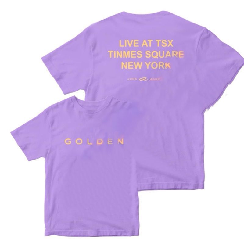 JUNGKOOK LIVE AT TSX Tシャツ 一点限り JUNGKOOK NYタイムズスクエアTSX 会場限定公式グッズ Tシャツ