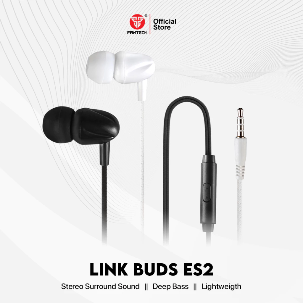 Fantech Earphone Go Wired Earbuds ES1 ES2 ES3 ES4