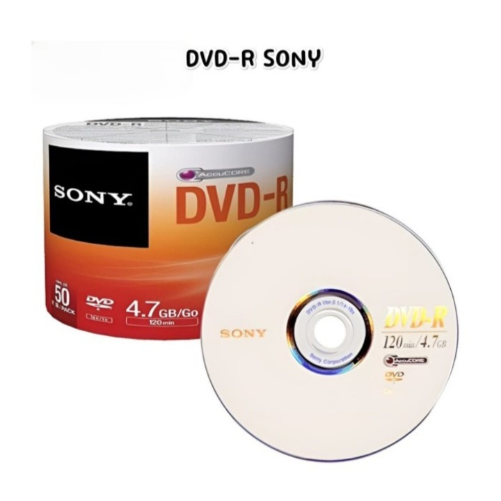 Jual DVD R SONY DVDR Satuan DVD-R Blank Kaset DVD | Shopee Indonesia