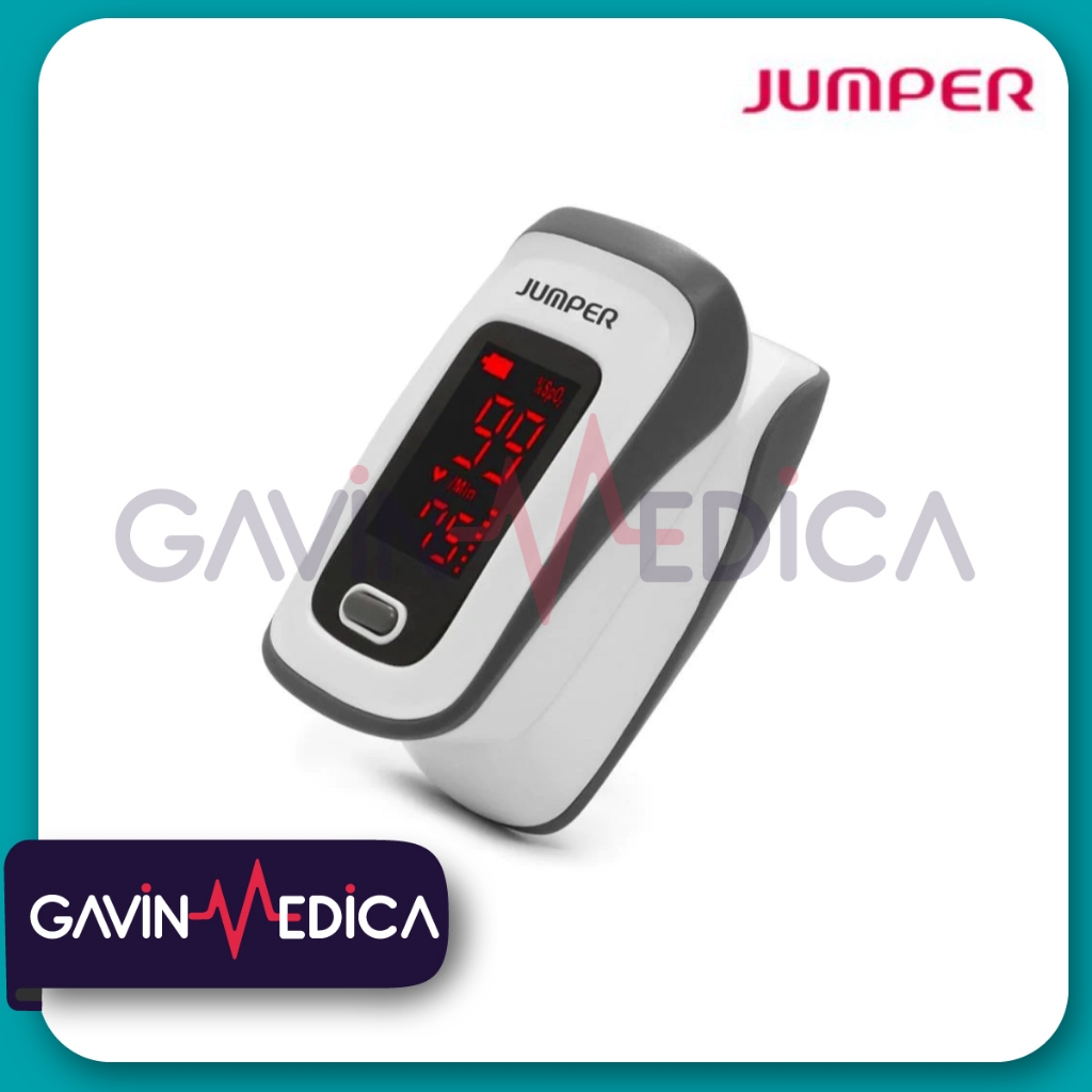 Jual JUMPER Fingertip Pulse Oximeter JPD500E LED Kadar Oksigen Dalam