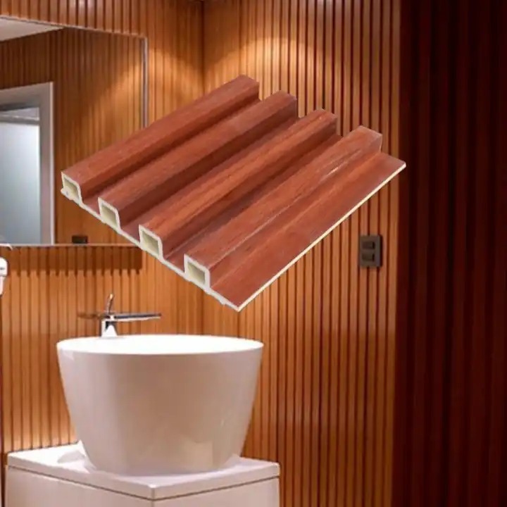 Jual RW Wood Panel WPC Dekorasi Tembok Minimalis Wall Panel PVC Motif ...