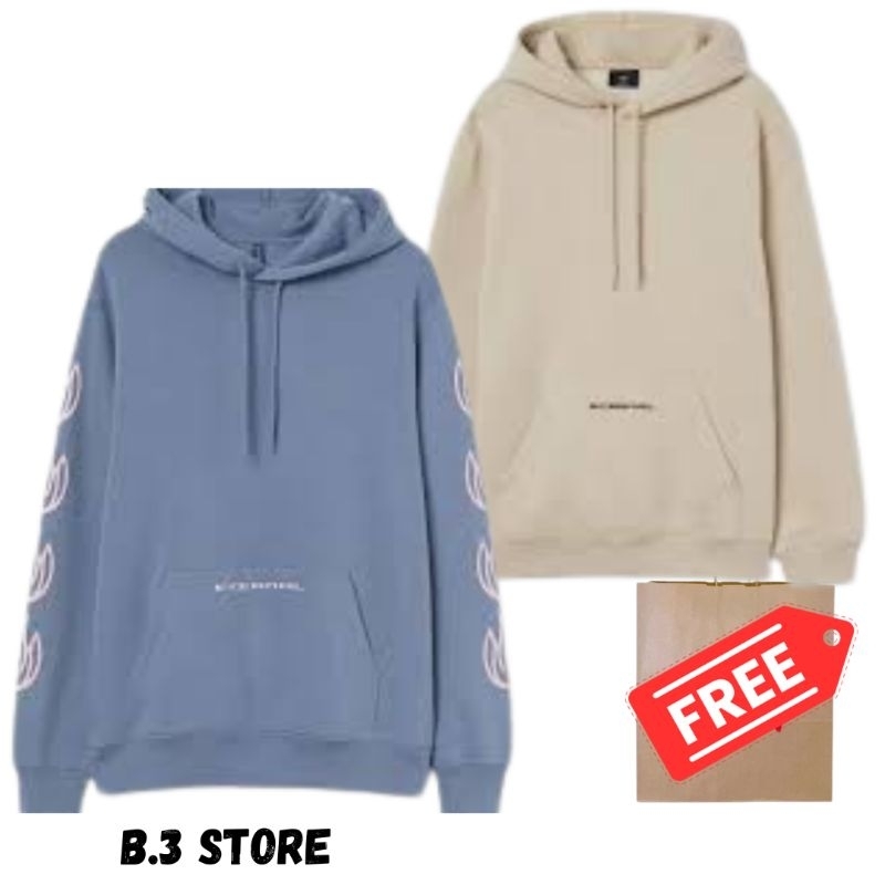 Jual Hoodie Jaket HM Eternal Cream Eternal Blue Sweater Jaket HnM Pria Wanita Fulltag Shopee Indonesia