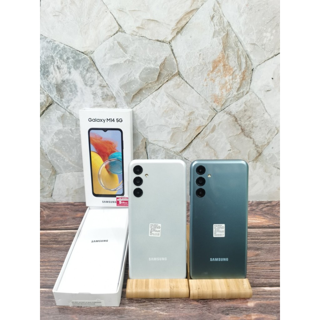 Jual Samsung Galaxy M14 5G RAM 4/64 4/128 6/128 GB SECOND FULLSET ...