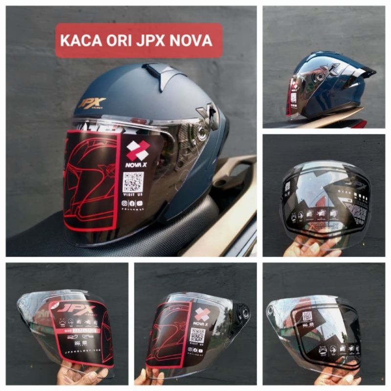 Jual VISOR/KACA ORIGINAL JPX NOVA X ,ALV, JPR RR15 ,RR15 VENUS DLL ...
