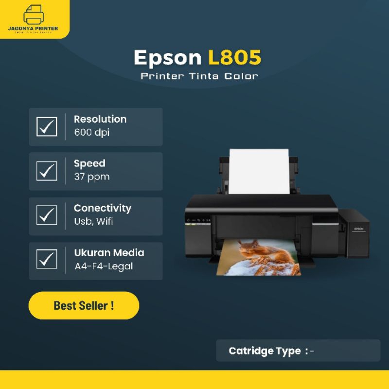 Jual Printer Epson L805 Printer Tinta InkTank Photo Wifi | Shopee Indonesia