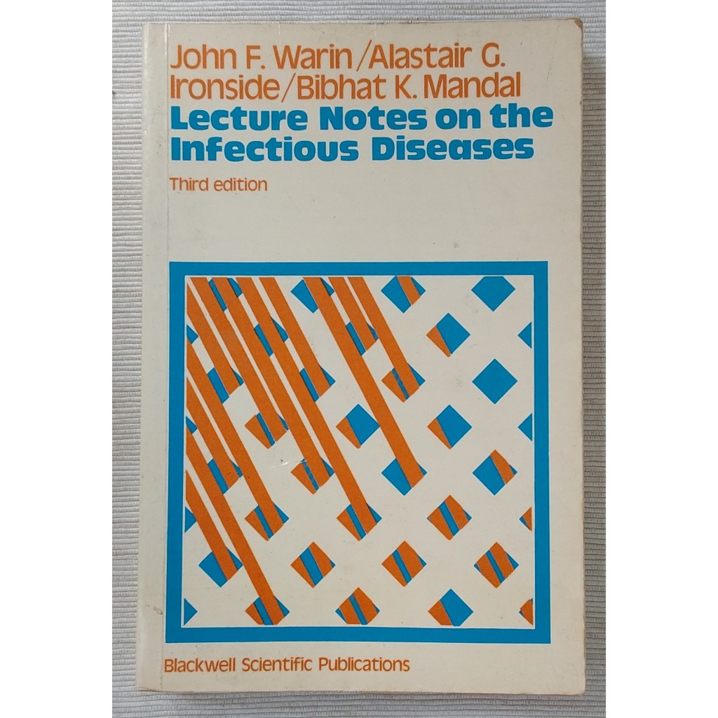 Jual VINTAGE MEDICAL TEXTBOOK - Lecture Notes On The Infectious ...