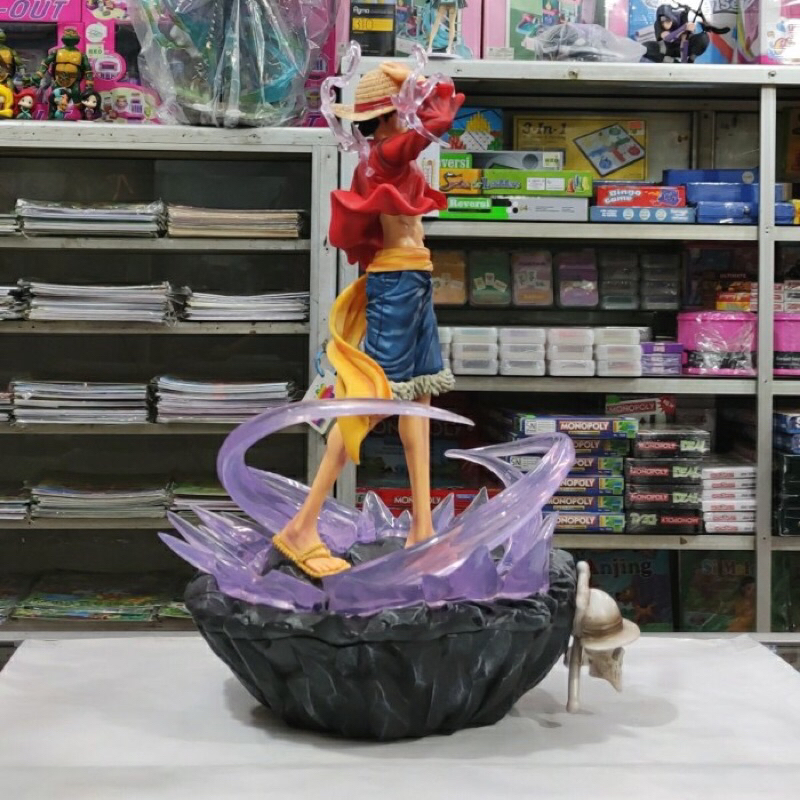 Jual Action Figure Anime One Piece Monkey D Luffy Captain Straw Hat ...