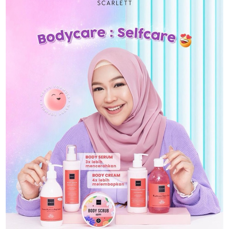 Jual scarlett jolly joli whitening lotion scarlet happy body cream