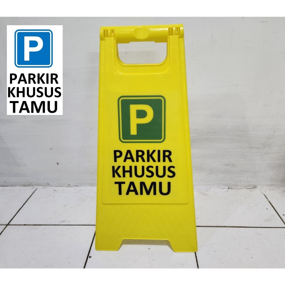 Jual Bagus Banget.. Rambu DILARANG PARKIR Plang No parking Stiker ...