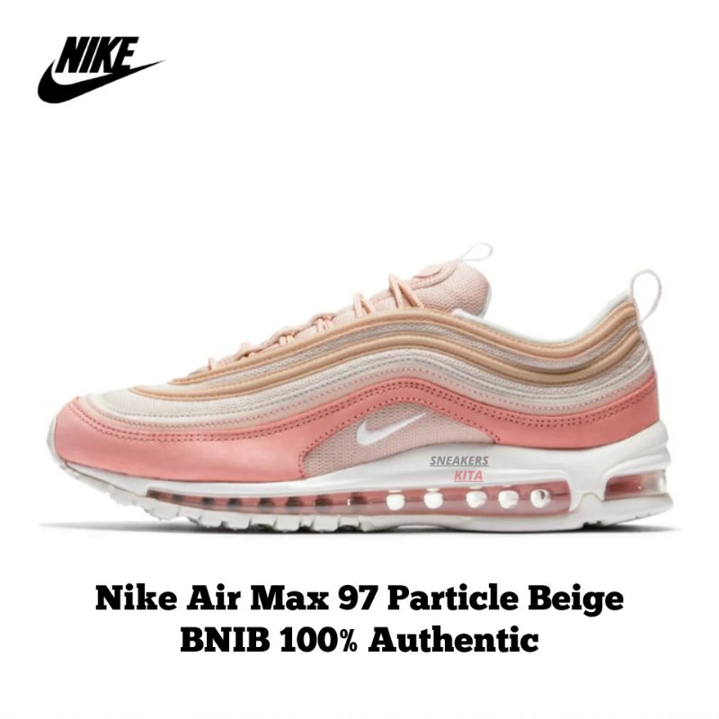 Jual NEW POST Sepatu Nike Air Max 97 Particle Beige Rush Pink 312834 200 BNIB 100 Authentic Shopee Indonesia