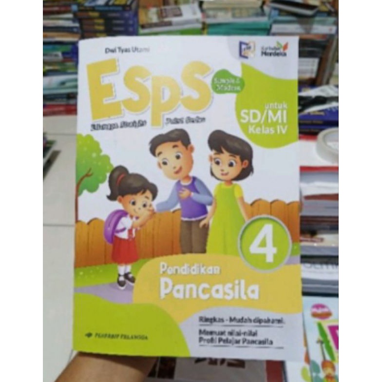 Jual Motif Terkini.. ESPS UNTUK SD/ MI KELAS IV PENDIDIKAN PANCASILA ...