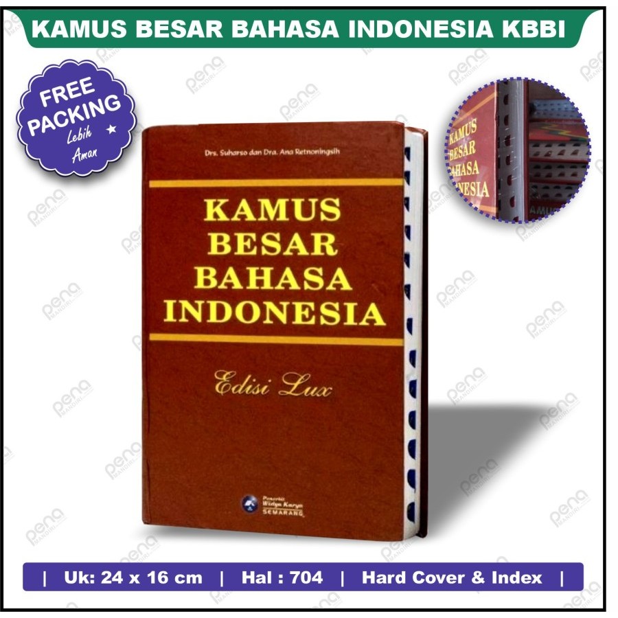 Jual Kamus Besar Bahasa Indonesia ( KBBI ) - Kamus Bahasa Indonesia ...