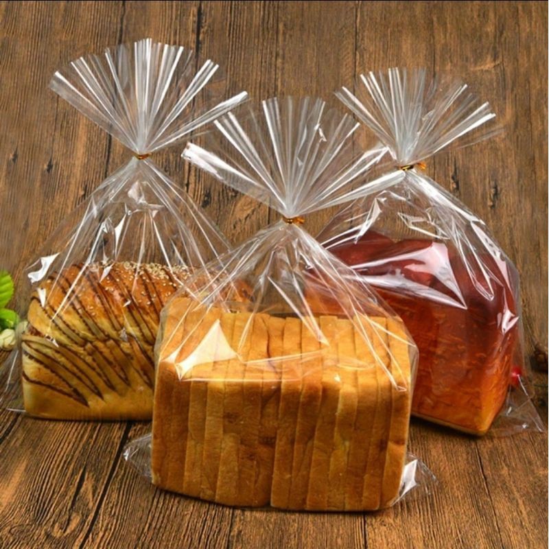 Jual Plastik Opp Roti Tawar Besar (100pcs) Plastik Roti Tawar / Plastik ...
