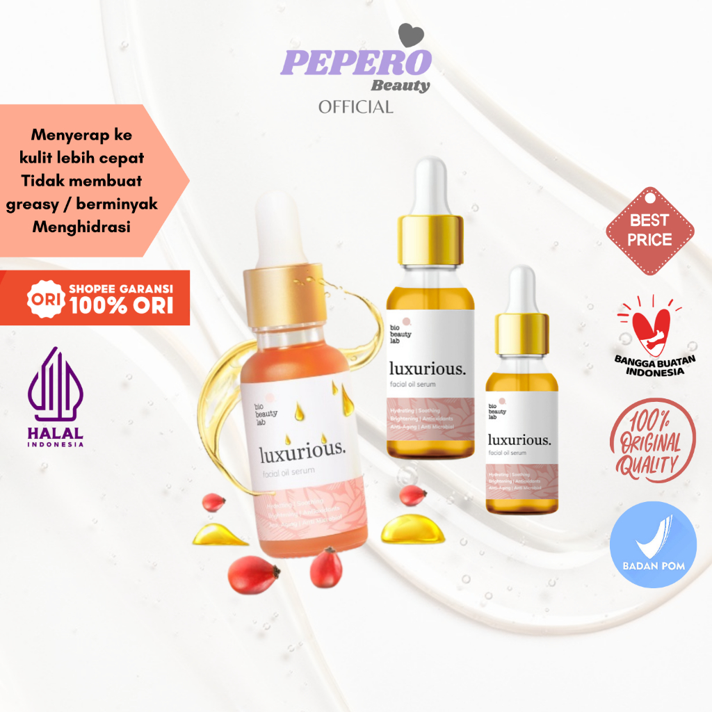 Jual BIO BEAUTY LAB Facial Oil Serum Luxurious 5ml 10ml 20ml
