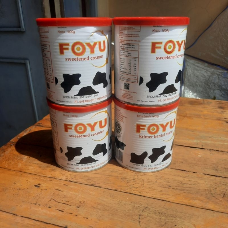 Jual FOYU KKM 1000G | Foyu 1 kg Krimer Kental Manis Susu Condensed Milk ...