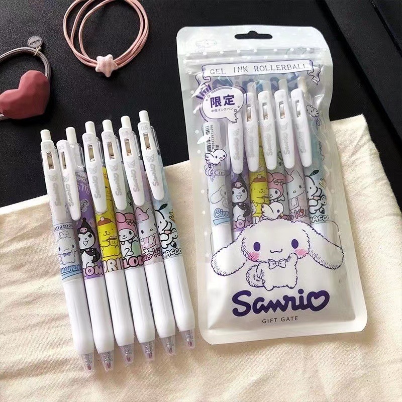 Jual Pulpen Sanrio Isi 6 Pcs Motif Anak Pen Gel | Shopee Indonesia