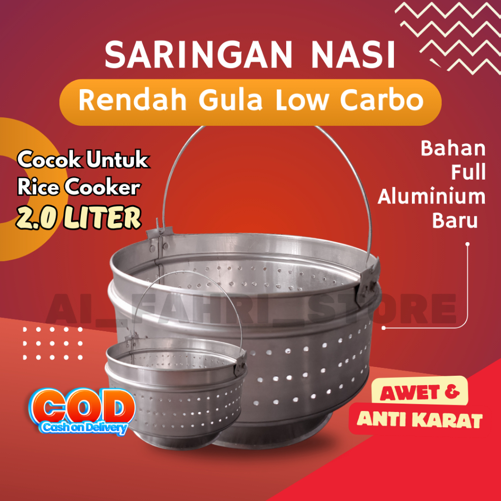Jual Steamer | Kukusan Nasi | Saringan Nasi Rendah Gula untuk Rice ...