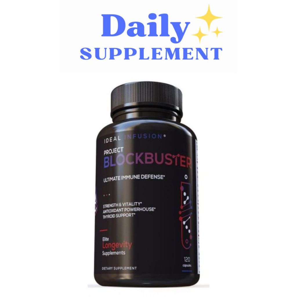 Jual Ideal Infusion Project Blockbuster Ultimate Immune Defense - 120 ...