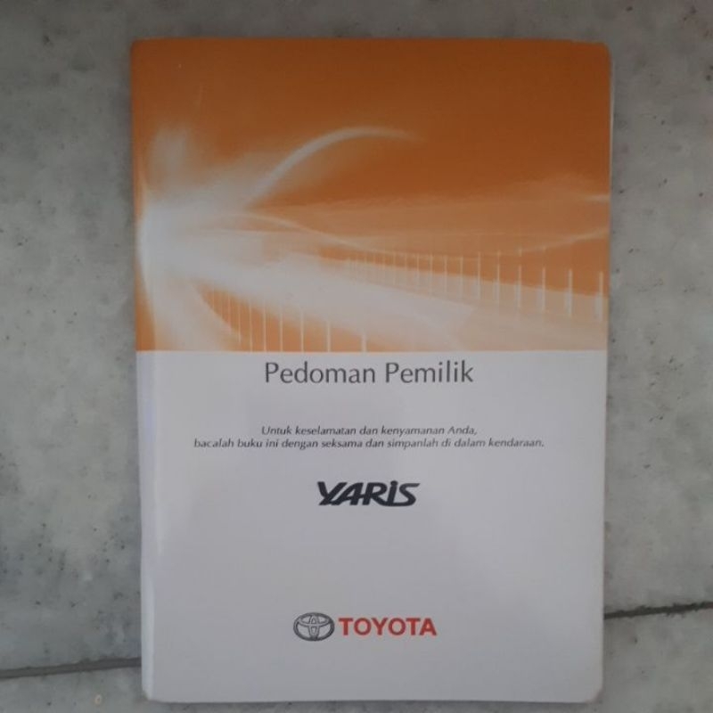 Jual BUKU MANUAL PANDUAN PEDOMAN MOBIL TOYOTA YARIS NEW + CD | Shopee ...