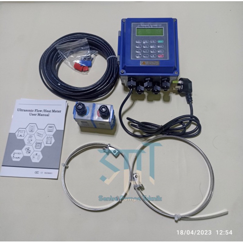 Jual Flow Meter Ultrasonic TUF-2000B Liquid Tester Flowmeter TUF 2000B ...