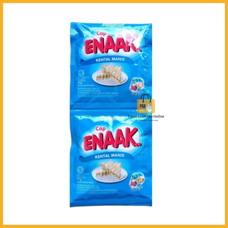 Jual Susu Kental Manis Cap Enak Sachet (6 Sachet / 1 Pak) Shopee