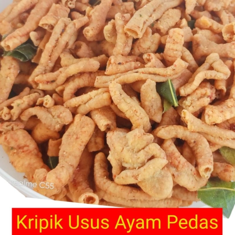 Jual Keripik Usus Ayam Pedas Daun Jeruk Isi Gram Dan Gram Shopee Indonesia