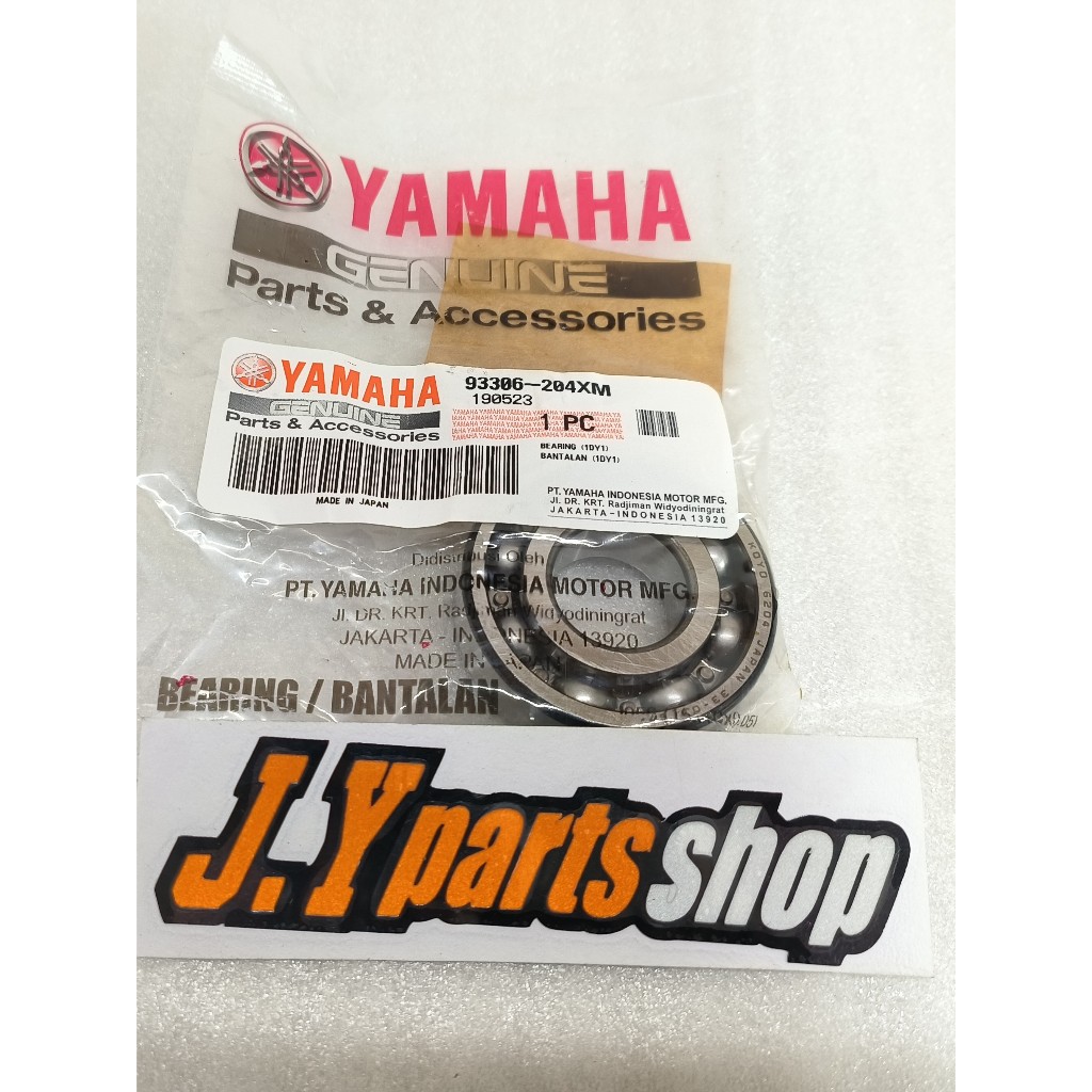 Jual BEARING LAHER RASIO GARDAN 6204 MIO M3 S Z SOUL GT FINO XRIDE GEAR