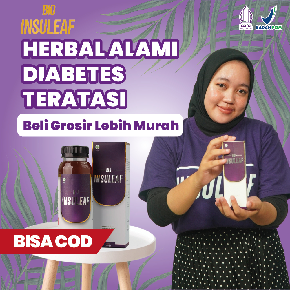 Jual Bio Insuleaf Original Asli 100 Herbal Alami Bantu Efektif Atasi