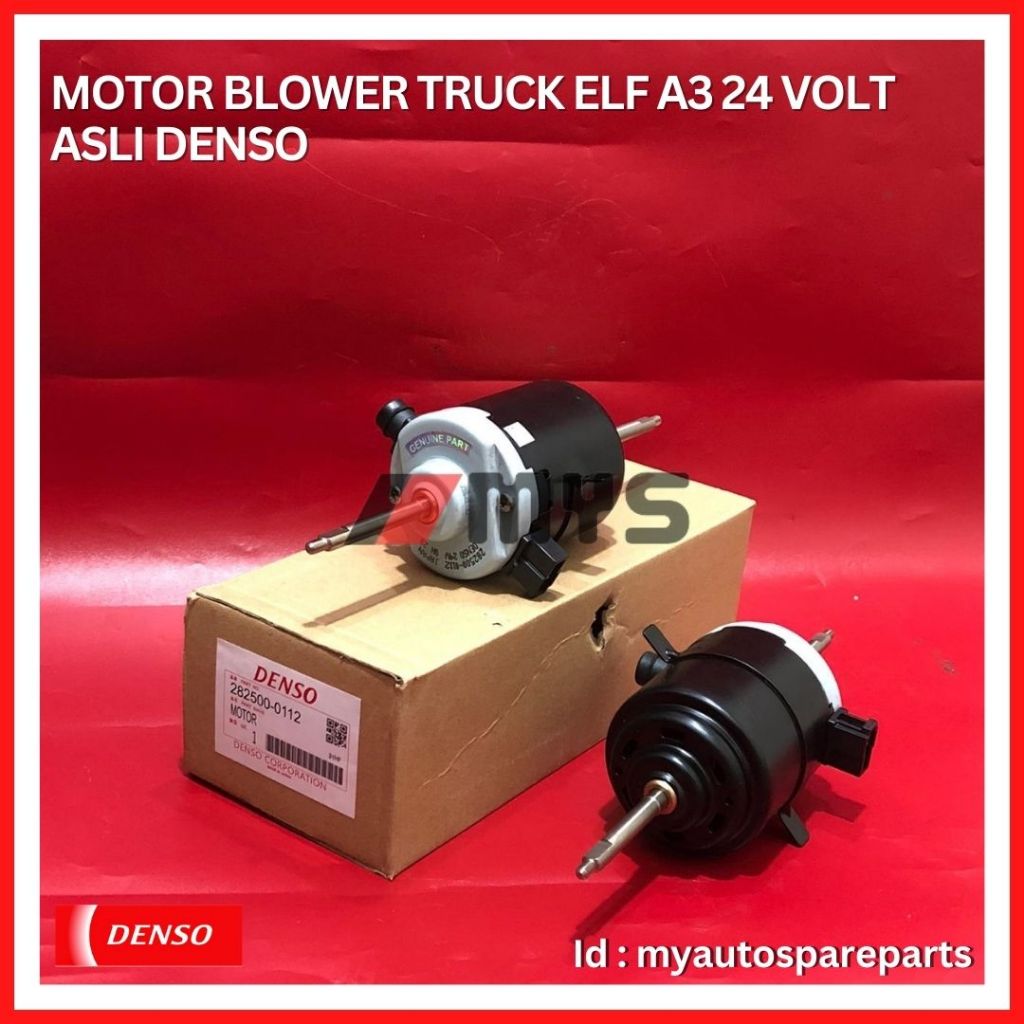 Jual MOTOR BLOWER AC Mobil ELF Truk 24 VOLT Truck 24V MODEL DENSO