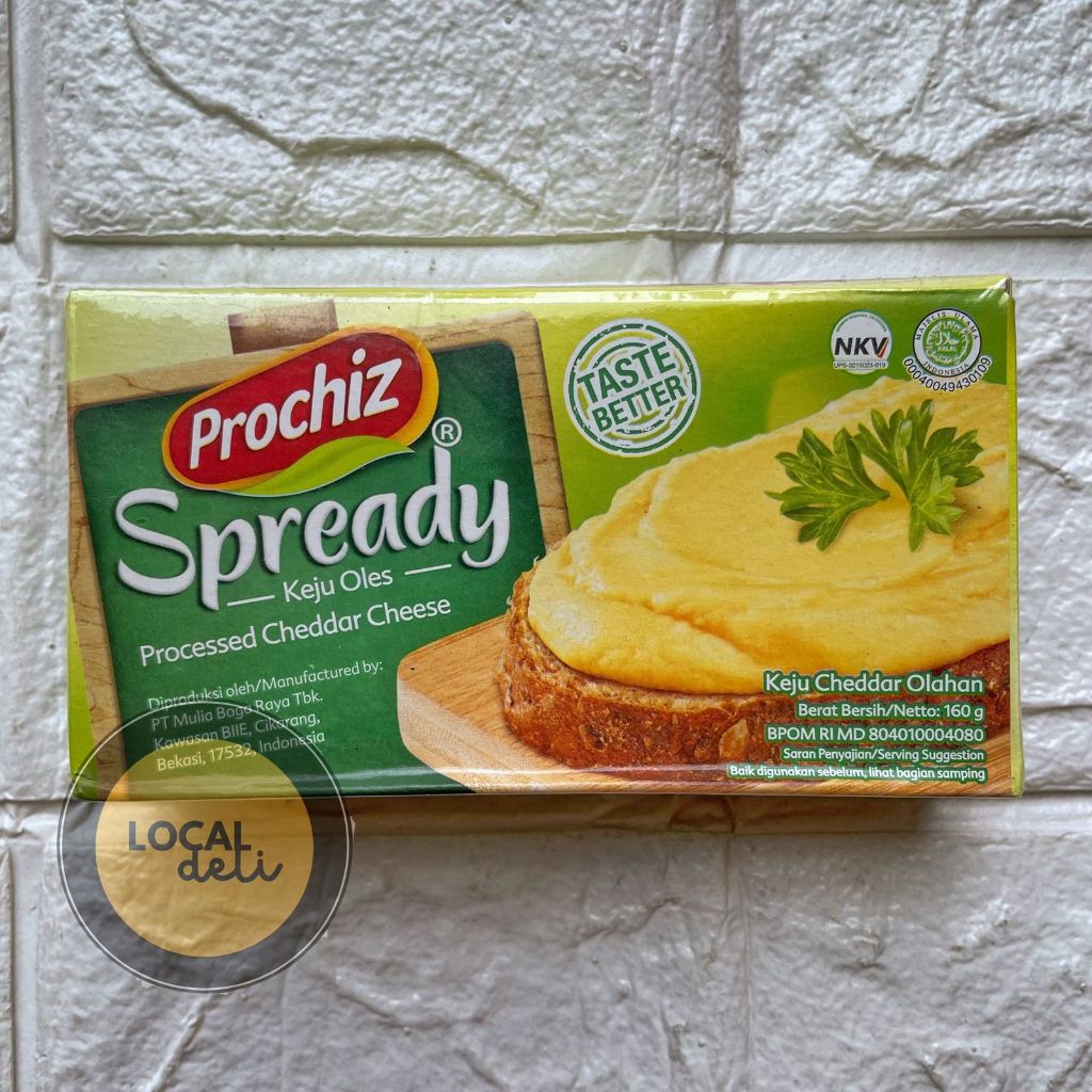 Jual Prochiz Spready Keju Oles 160gr / Keju Prochiz Spready 160gr ...