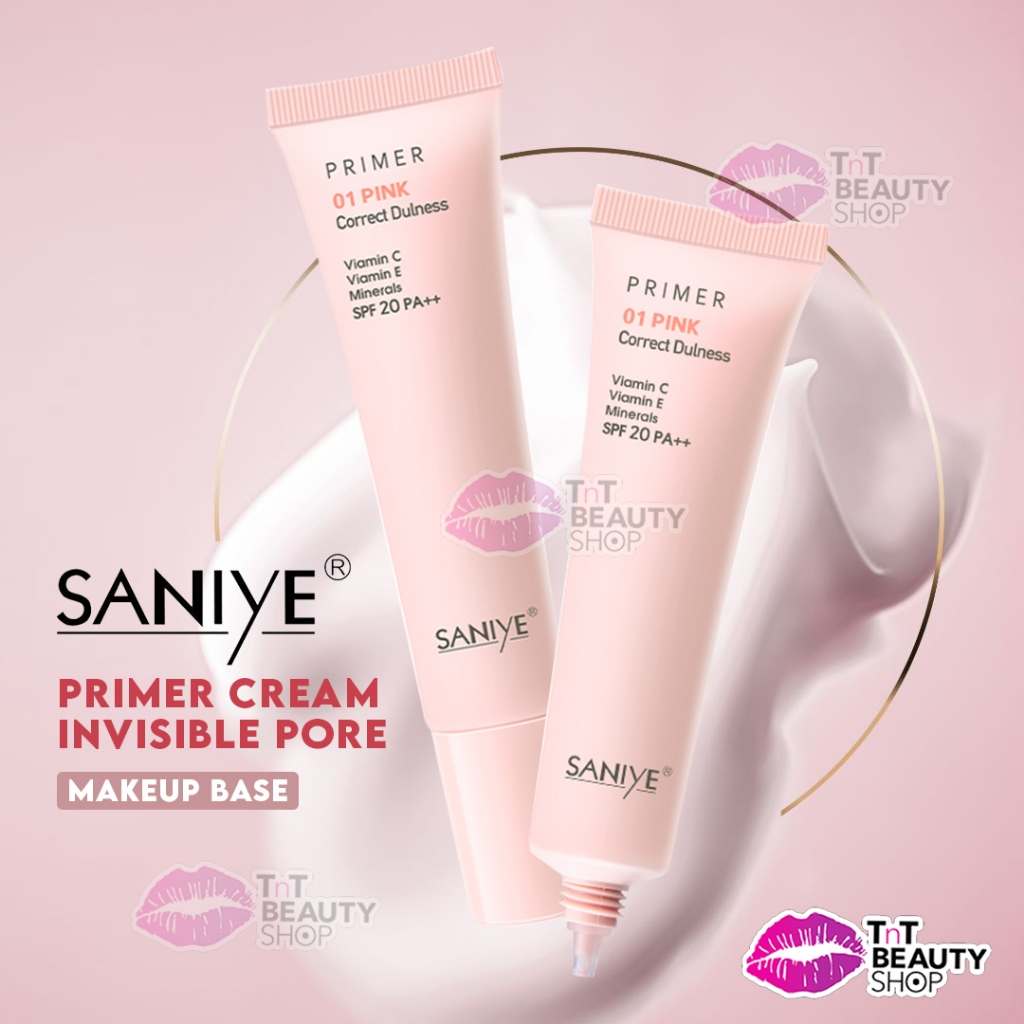Jual SANIYE Primer Cream Invisible Pore Makeup Base All Day Matte Oil