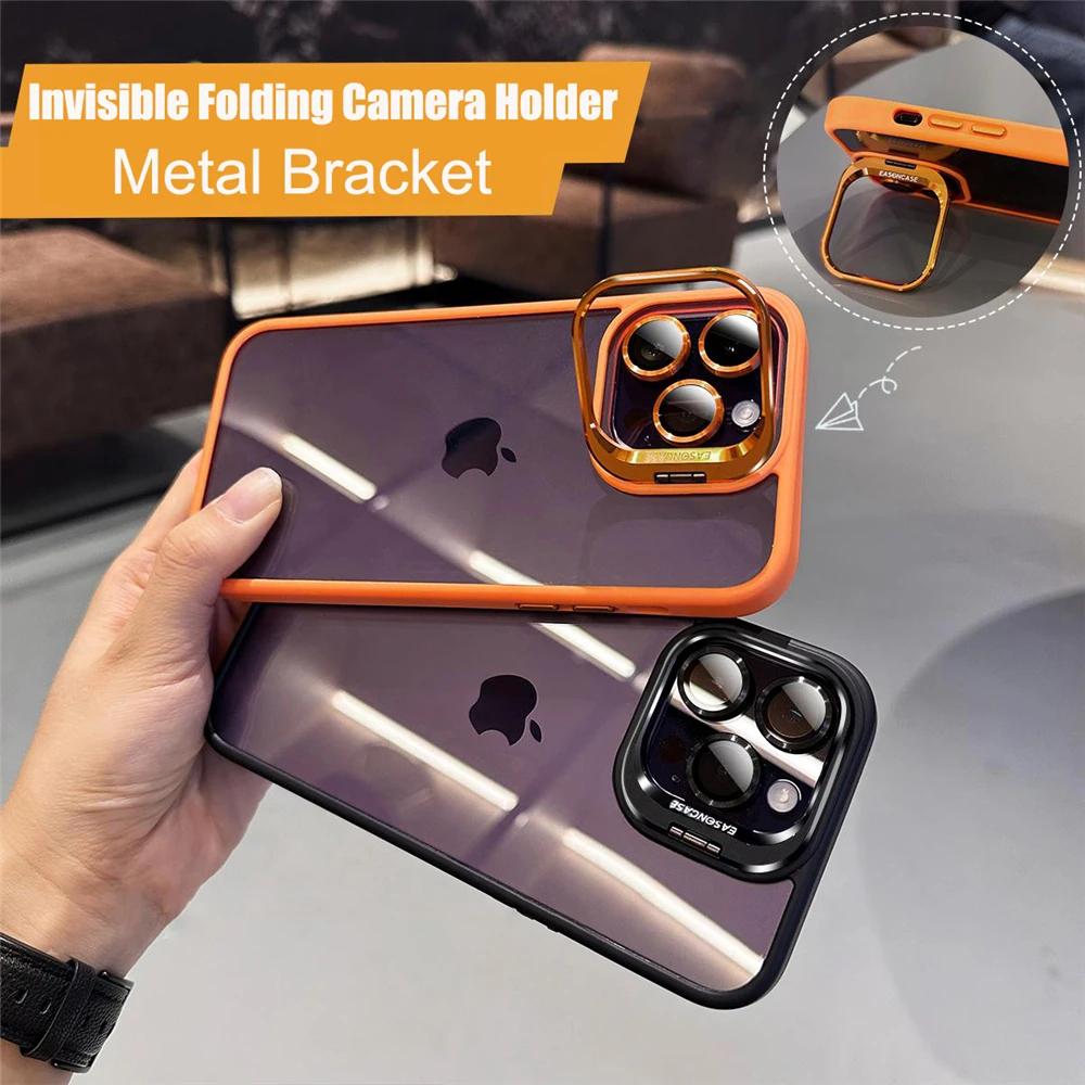 SORAKA Cover Per IPhone 11 Pro Max Con Supporto Integrato – Custodia Protettiva Con Piastra Magnetica Per Auto