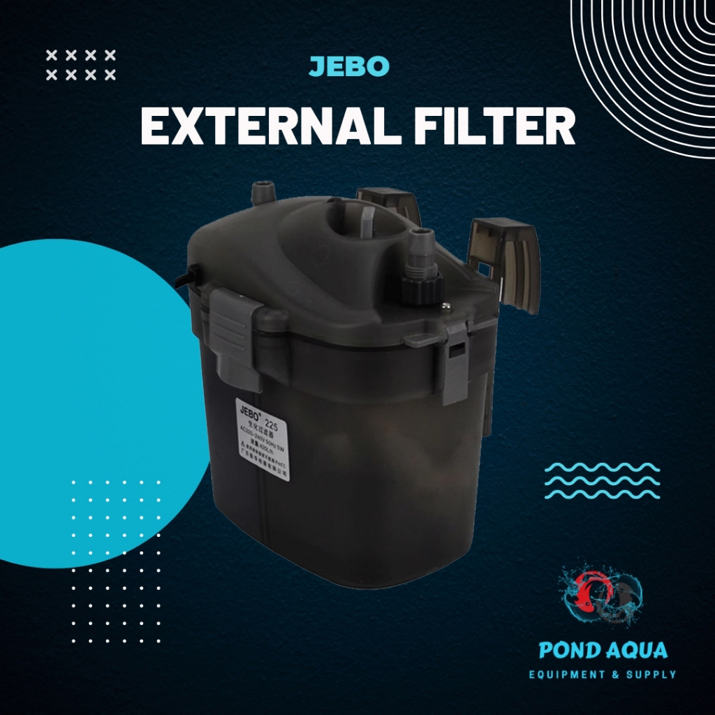 Jual Canister External Filter Jebo 225 Aquarium Bio Filter Shopee