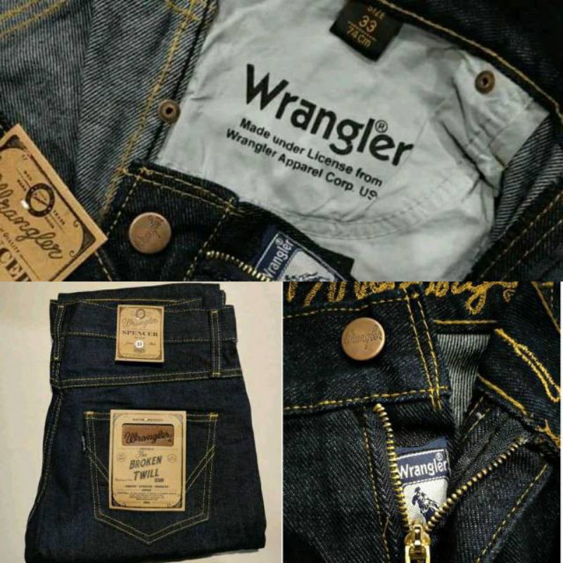 Harga jeans sale wrangler original