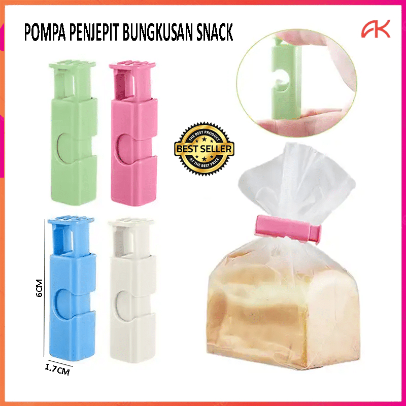 Jual ANK PENJEPIT POMPA BUNGKUSAN SNACK / KLIP PENJEPIT PLASTIK SNACK ...