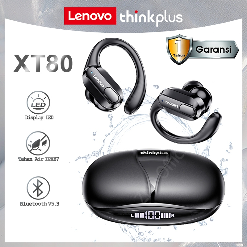 Jual Lenovo Thinkplus XT80 Earphone True Wireless Bluetooth 5.3 Sport ...