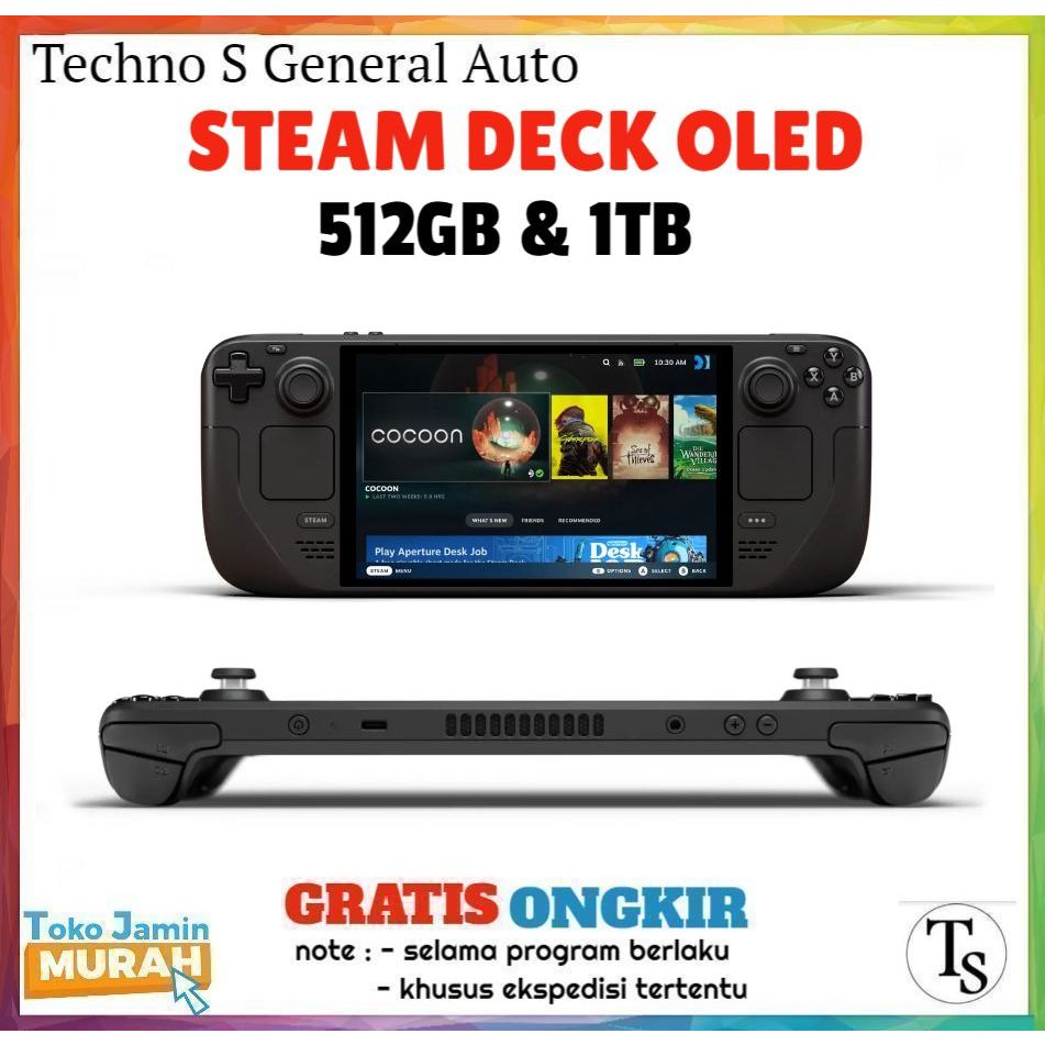 Jual Steam Deck OLED Valve Handheld Gaming 512GB 1TB Steamdeck 512 GB 1 ...