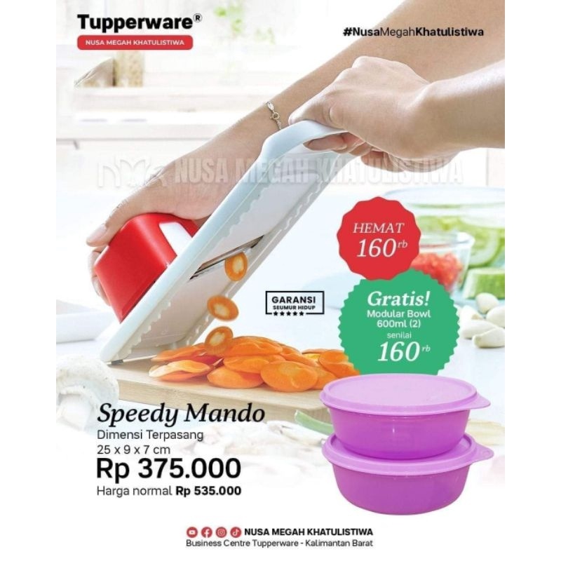 Tupperware Super Chef Mini Speedy Mando | Móvel de Cozinha Tupperware