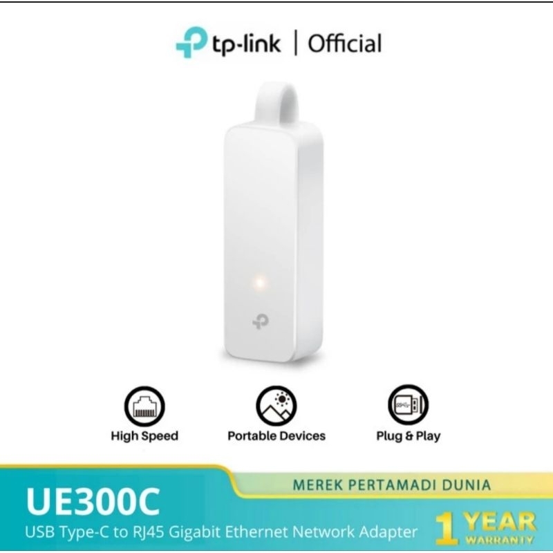 Jual Tp Link Usb Type C To Rj Gigabit Lan Ethernet Adapter Shopee Indonesia