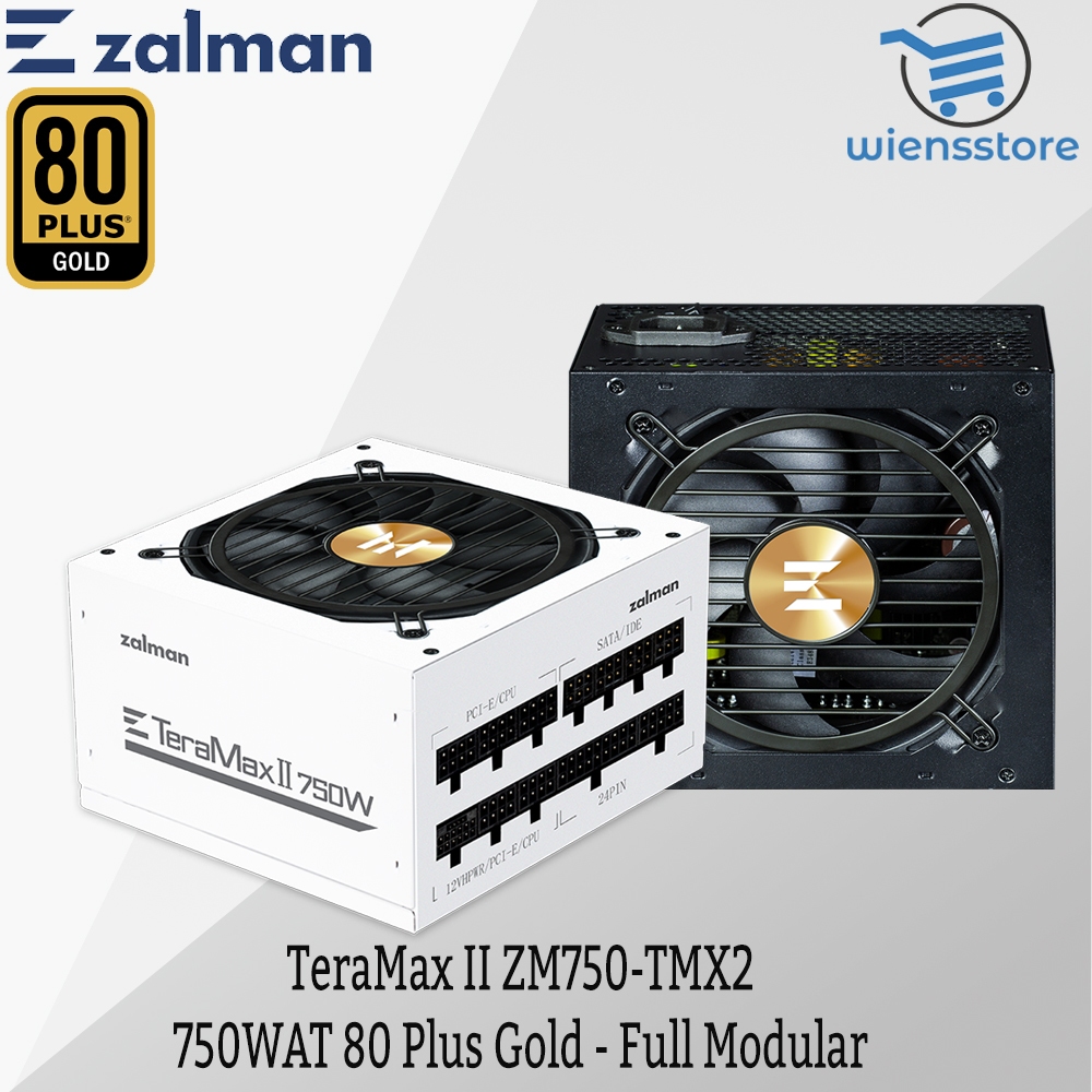 Jual ZALMAN TeraMax II ZM750-TMX2 PSU 750W 80Plus Gold Full Modular ...