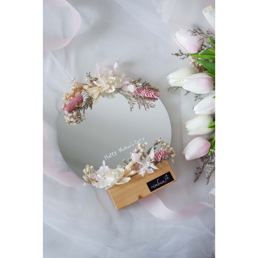 Jual Lovelyn | Akrilik Mirror & Flower Dome Mothers Day Hari Ibu ...