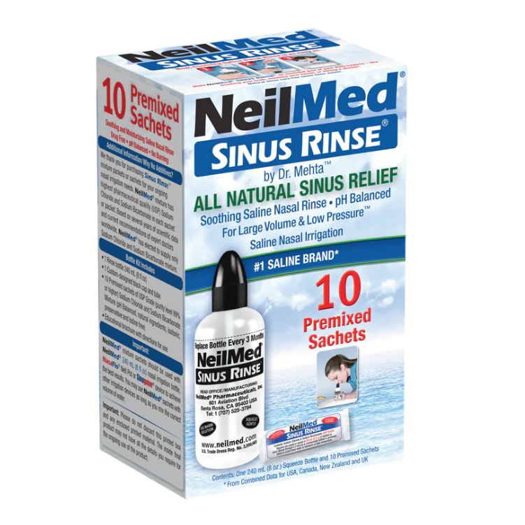 Jual NeilMed Sinus Rinse Starter Kit - 10 Sachet | Shopee Indonesia