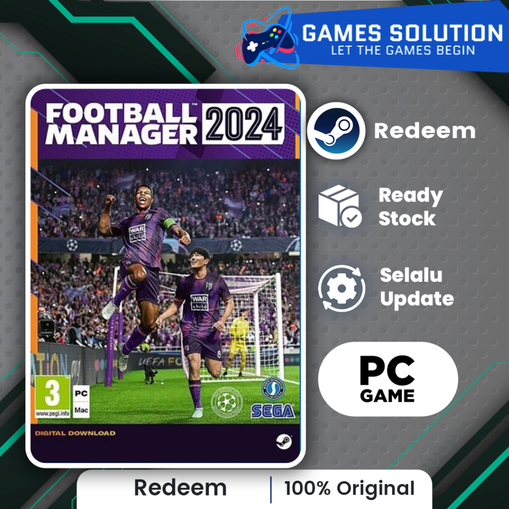 Jual Football Manager 2024 (PC/MAC) Steam PC Game Shopee Indonesia