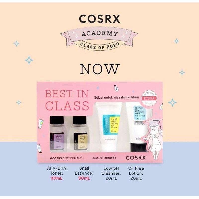 Jual ORIGINAL COSRX TRIAL KIT BEST IN CLASS | Shopee Indonesia