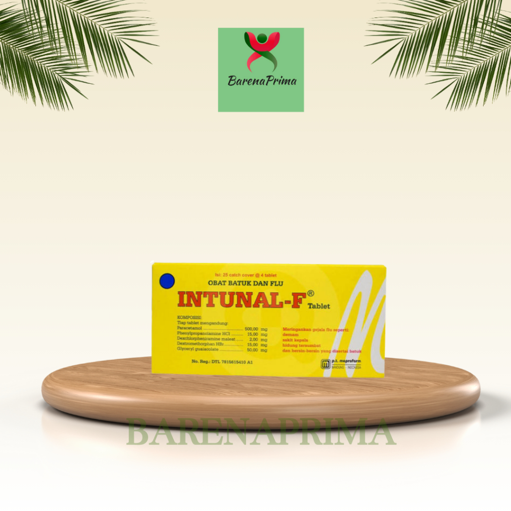 Jual Intunal Forte Tablet box isi 25 x 4 | Shopee Indonesia