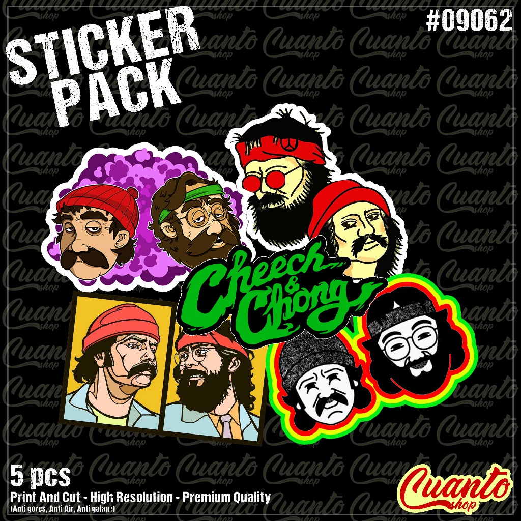 Jual Sticker Stiker Cheech And Chong | Shopee Indonesia