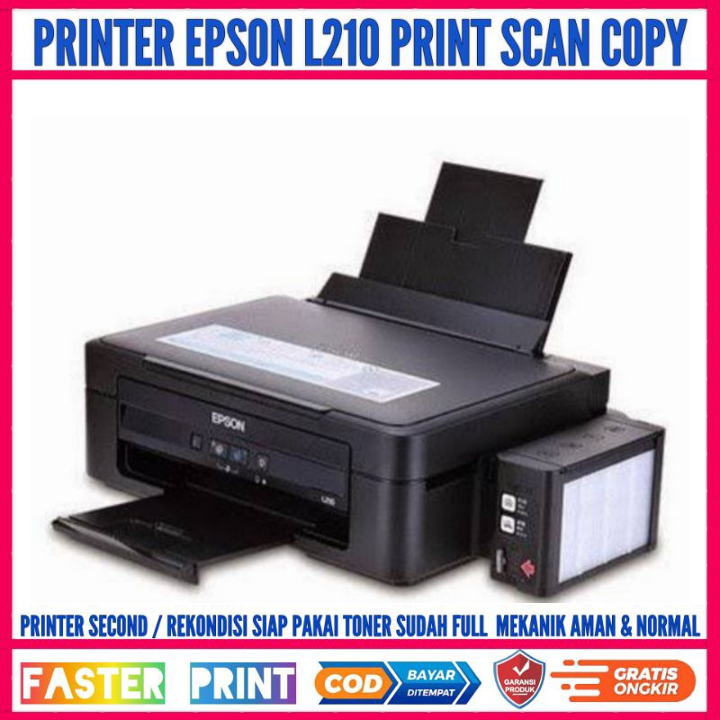 Jual Printer Epson L210 L 210 Print Scan Copy Shopee Indonesia 9199