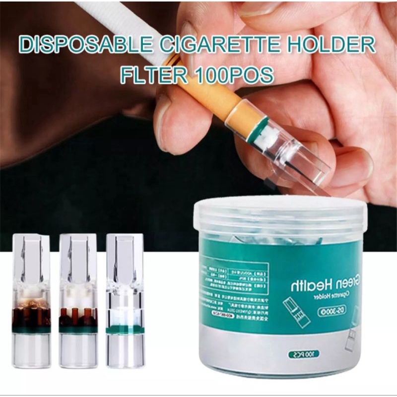 Jual 12.12 HARGA GROSIR 100pcs Pipa Filter Rokok/ Pipa Penyaring Tar ...