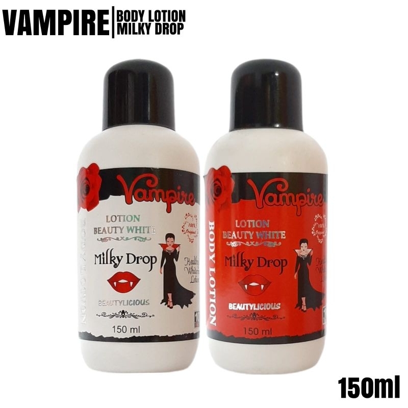 Jual Vampire Body Lotion Milky Drop 150ml BPOM (Satuan) | Shopee Indonesia